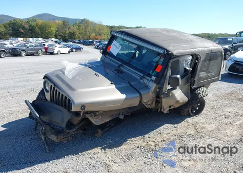 2005 Jeep Wrangler Sport from USA, damaged, VIN 1J4FA49S25P342495